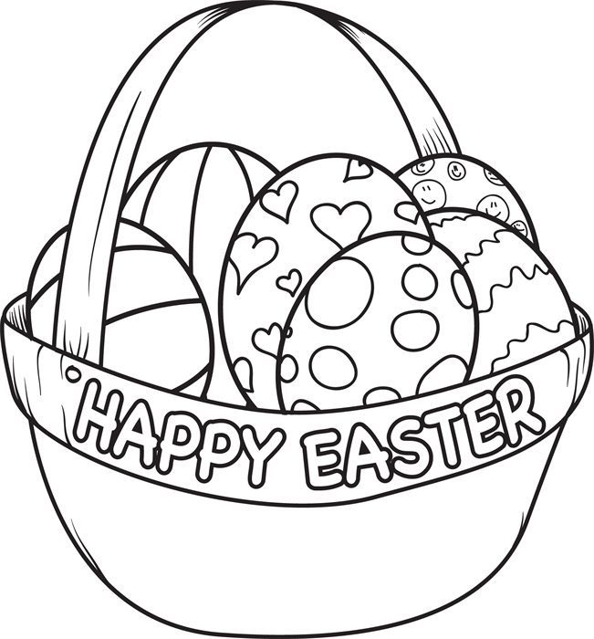Download Happy Easter Coloring Pages 2019 | Printable Coloring ...